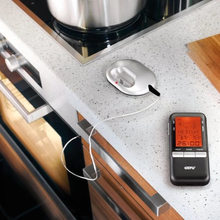 GEFU HNDI Meat Thermometer - Perfect Grill & Oven Cooking Tool for BBQ Lovers - Model 4006664218504